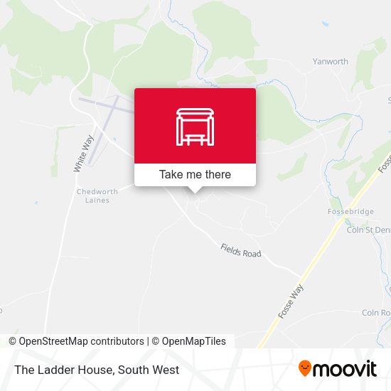 The Ladder House map