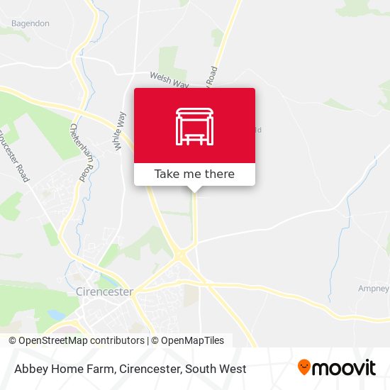 Abbey Home Farm, Cirencester map