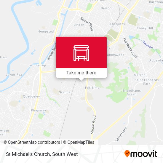 St Michael's Church map
