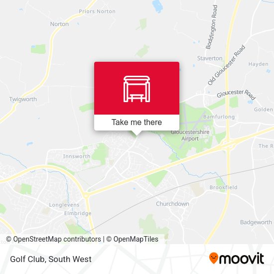 Golf Club map