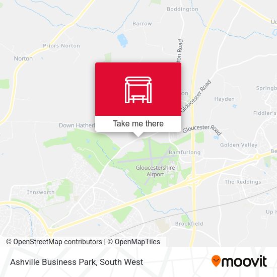 Ashville Business Park map