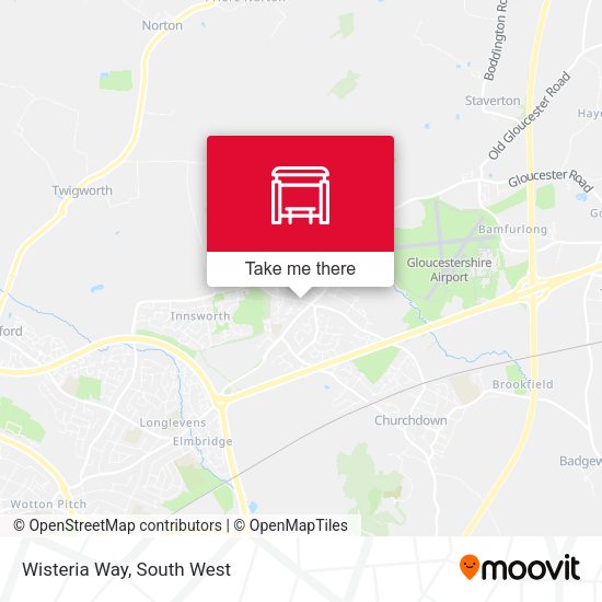 Wisteria Way map