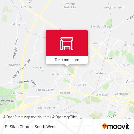 St Silas Church map