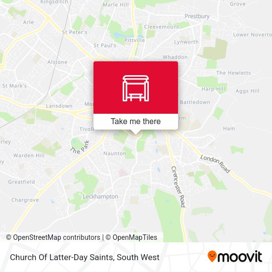 Church Of Latter-Day Saints map