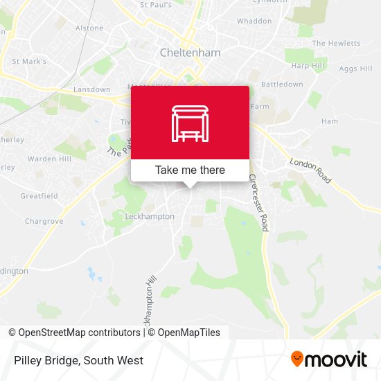 Pilley Bridge map
