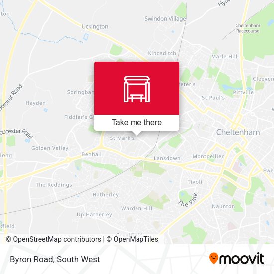 Byron Road map