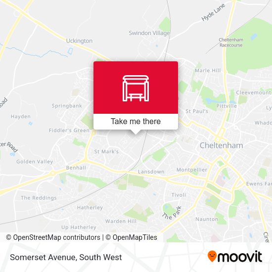 Somerset Avenue map