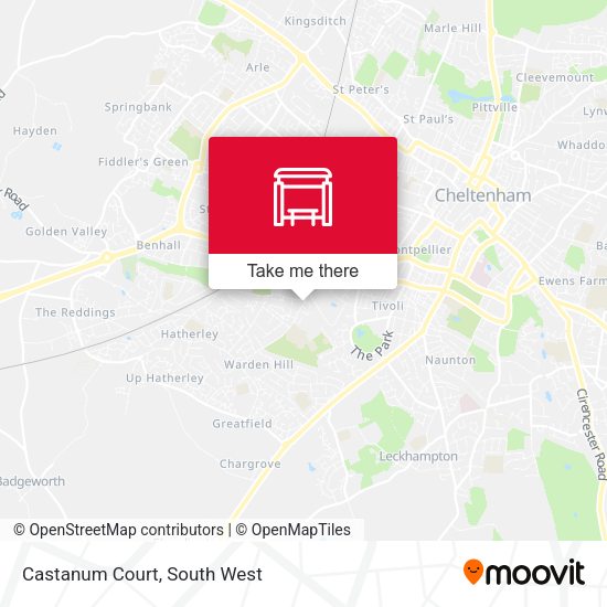 Castanum Court map