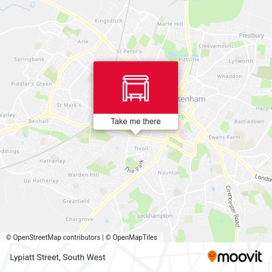 Lypiatt Street map