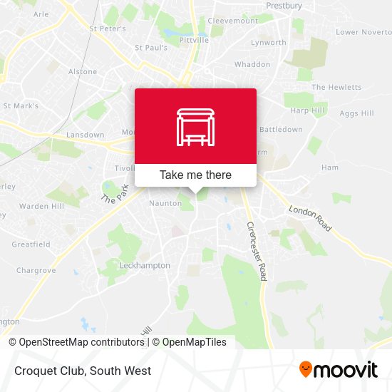 Croquet Club map