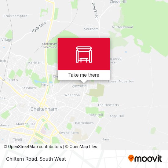 Chiltern Road map