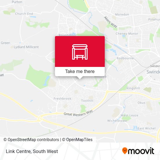 Link Centre map