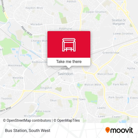 Bus Station map