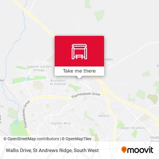 Wallis Drive, St Andrews Ridge map