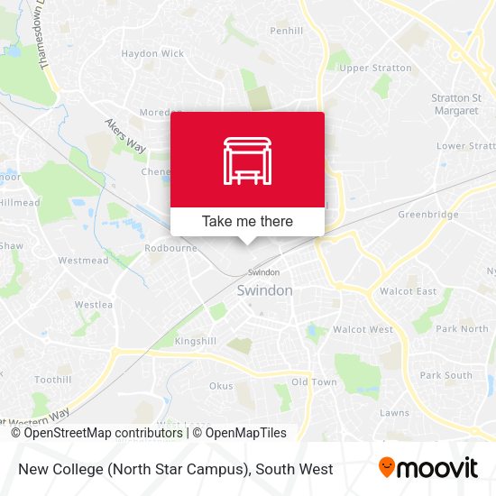 New College (North Star Campus) map