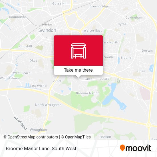 Broome Manor Lane map