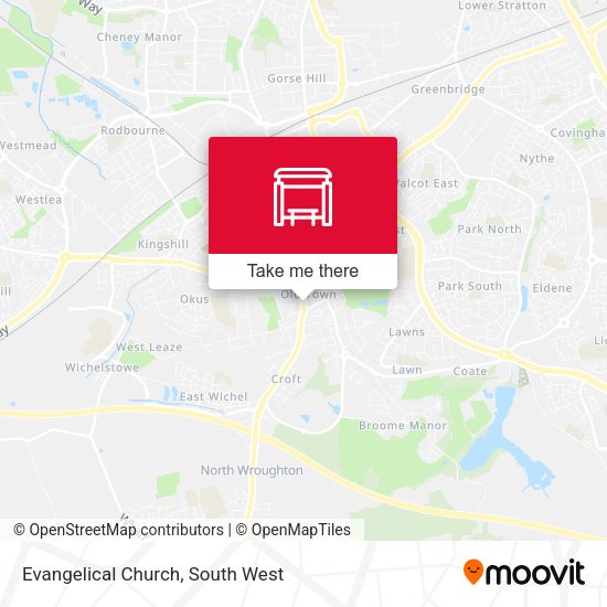 Evangelical Church map