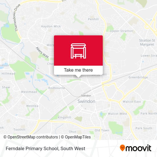 Ferndale Primary School map