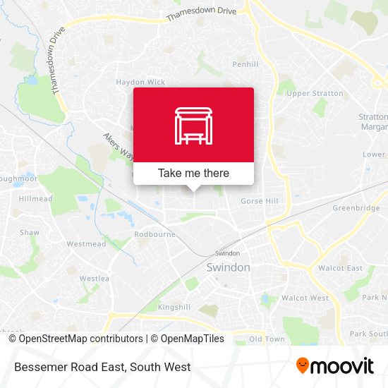 Bessemer Road East map