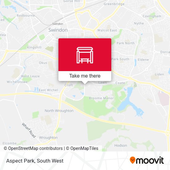 Aspect Park map