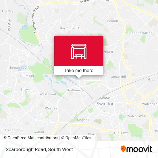 Scarborough Road map