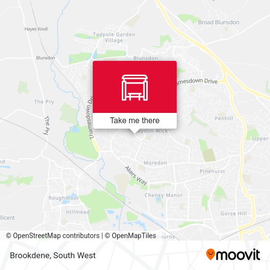 Brookdene map