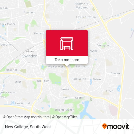 New College map