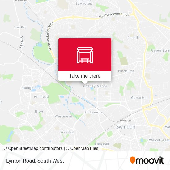 Lynton Road map