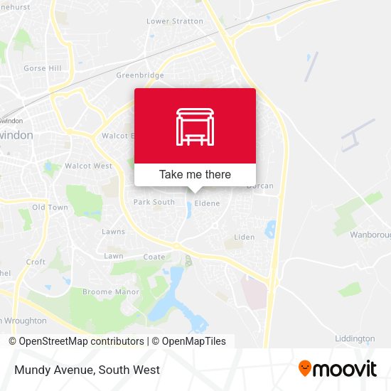 Mundy Avenue map
