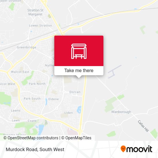 Murdock Road map