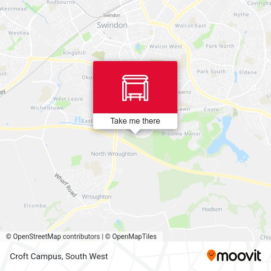 Croft Campus map