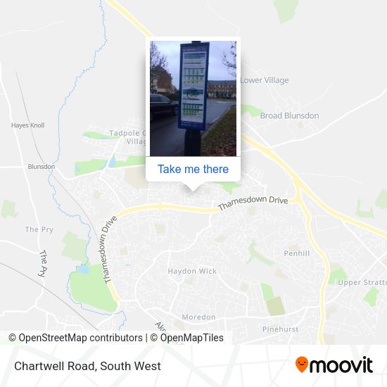 Chartwell Road map