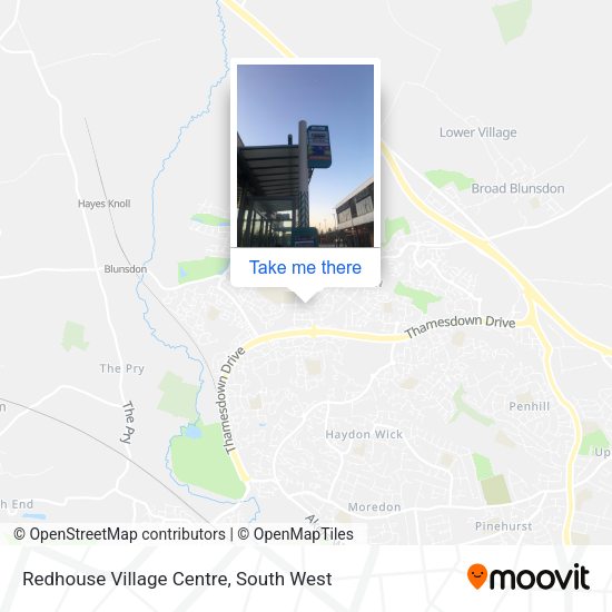 Redhouse Village Centre map