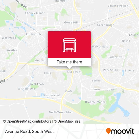 Avenue Road map