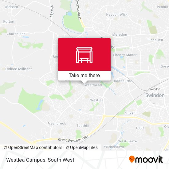 Westlea Campus map