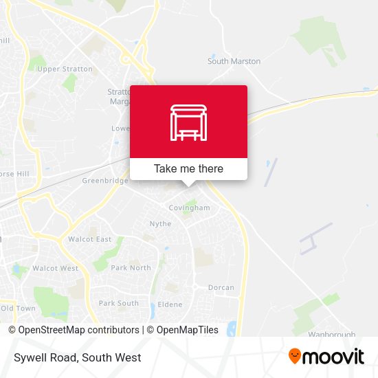 Sywell Road map