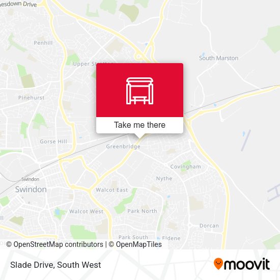 Slade Drive map