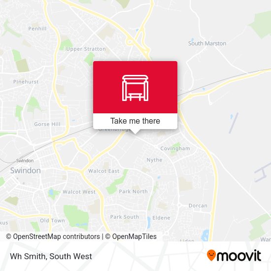 Wh Smith map