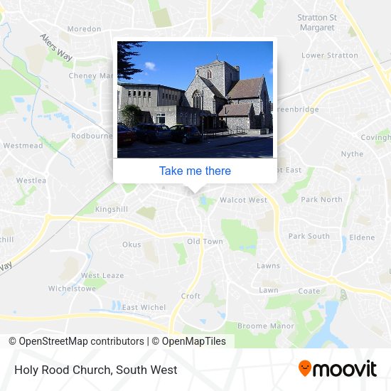Holy Rood Church map