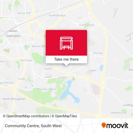 Community Centre map