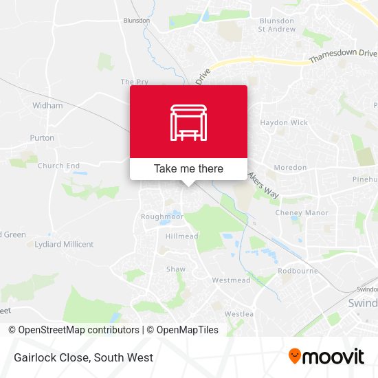 Gairlock Close map