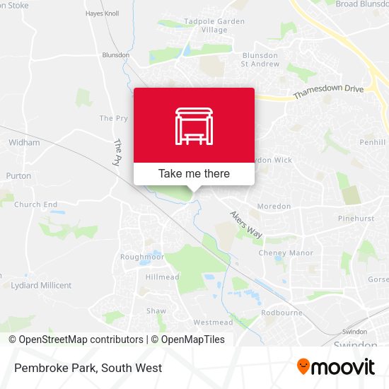 Pembroke Park map