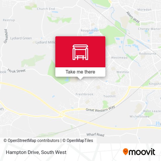 Hampton Drive map