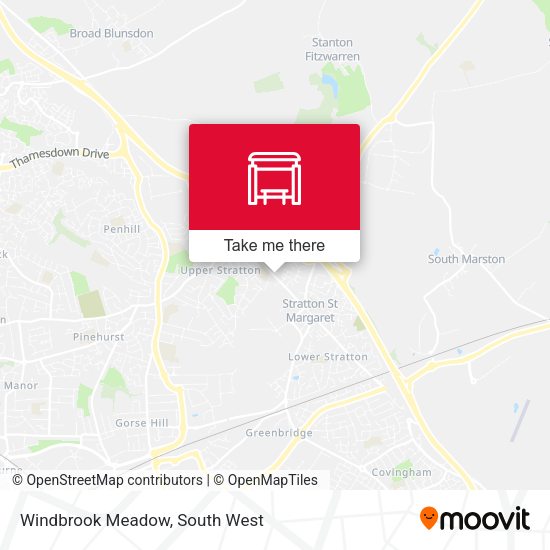 Windbrook Meadow map