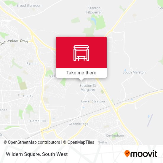 Wildern Square map