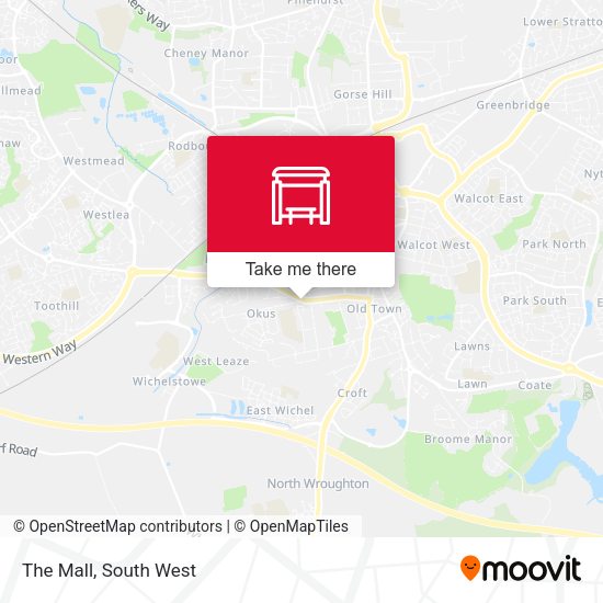 The Mall map