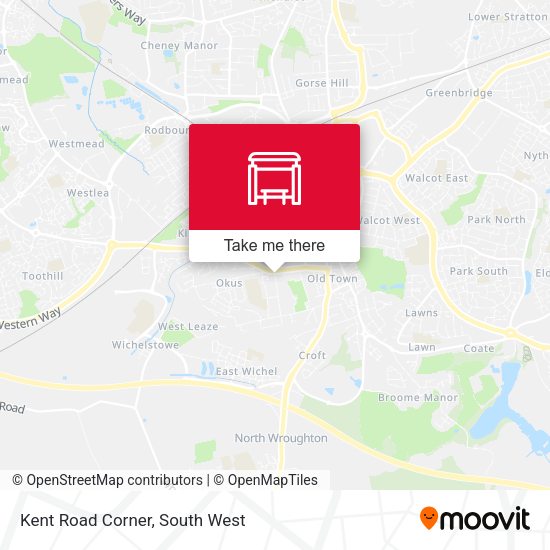 Kent Road Corner map