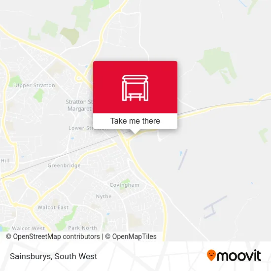 Sainsburys map