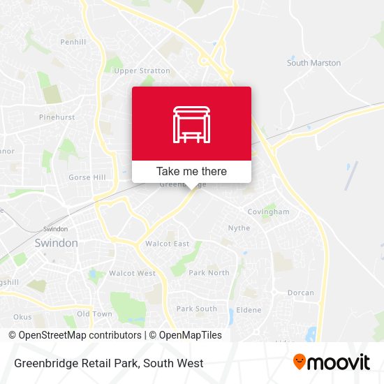 Greenbridge Retail Park map
