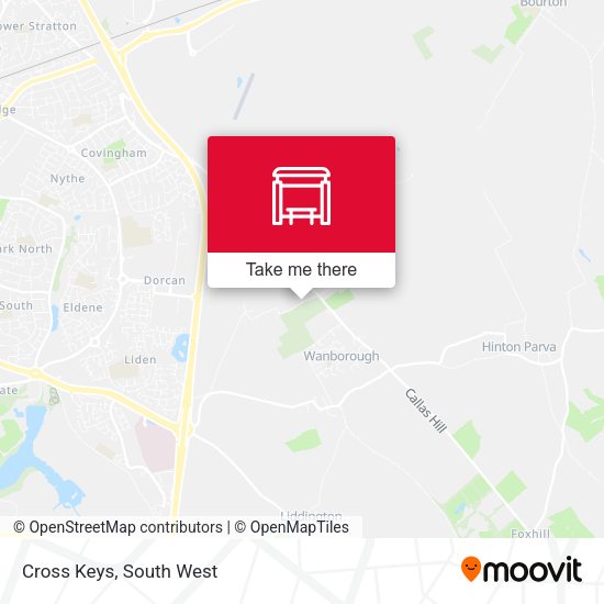 Cross Keys map